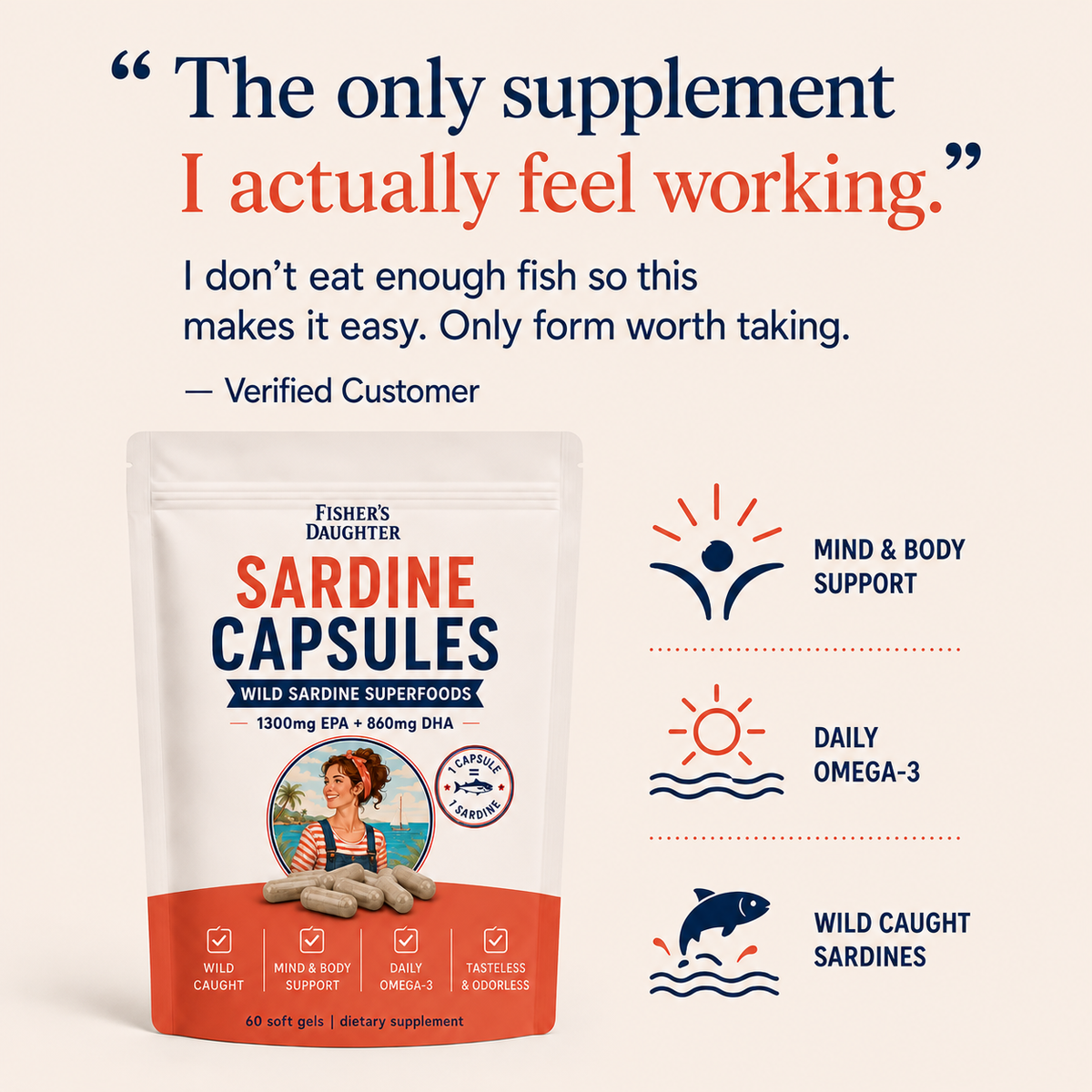 Sardine Superfood Capsules