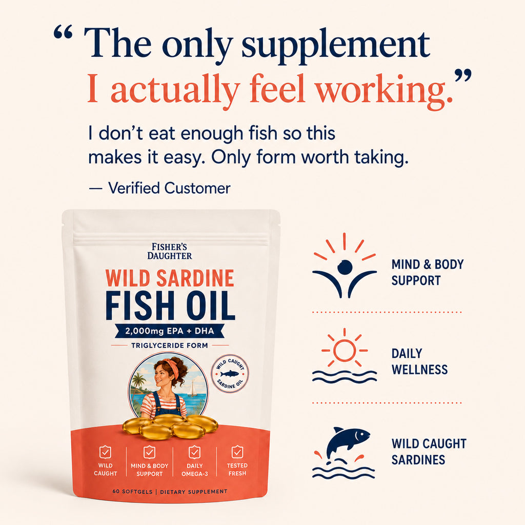 Sardine Fish Oil Softgels